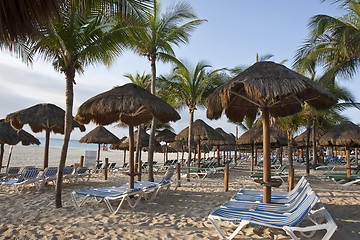 Image showing Beautiful Caribbean beach 