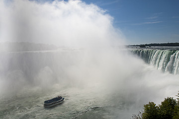 Image showing Sailing through the mist