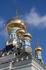 Image showing Orthodox cupolas