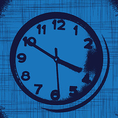 Image showing Grunge watch background