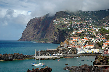 Image showing Camara de Lobos in Madeira Island