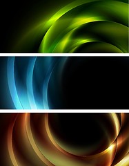 Image showing Vibrant vector banners