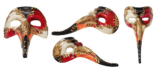 Image showing Long Nose Venetian Mask