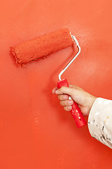 Image showing Paint roller