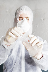 Image showing Forensic researcher