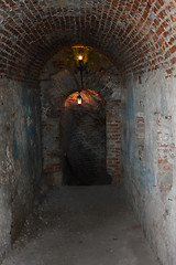 Image showing catacombs of the castle in Dubno, Ukraine