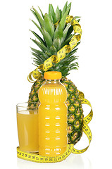 Image showing Pineapple juice