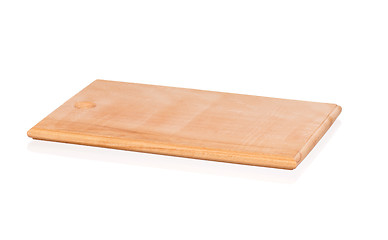 Image showing Wooden hardboard