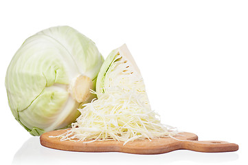 Image showing Fresh cabbage