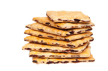 Image showing Cookie with raisins