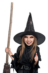 Image showing Child in halloween costume