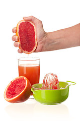 Image showing Grapefruit juice