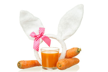 Image showing Carrot juice