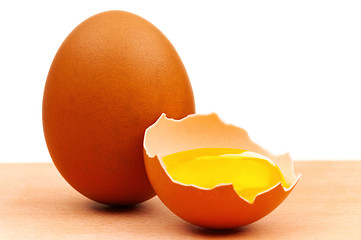 Image showing Chicken eggs