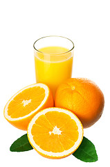 Image showing Orange juice