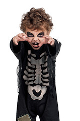 Image showing Child in halloween costume