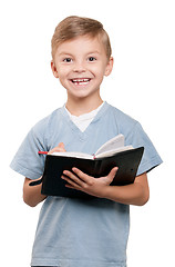 Image showing Boy with book