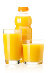 Image showing Bottle of juice