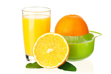 Image showing Orange juice