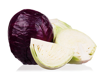 Image showing Fresh cabbage