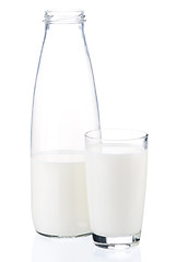 Image showing Bottle of milk