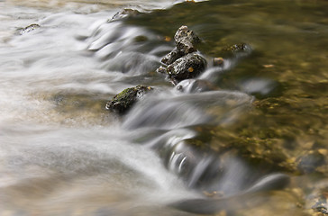 Image showing Rocks in a streamlet