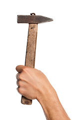 Image showing Hand with hammer