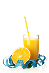 Image showing Orange juice