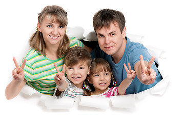 Image showing Happy family