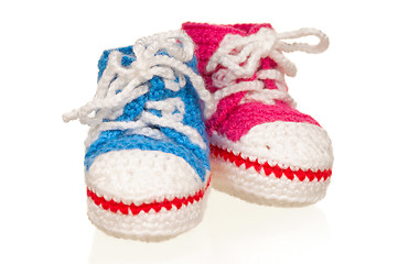 Image showing Baby booties