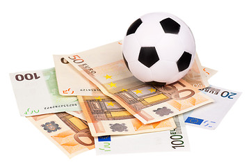 Image showing Euro and ball