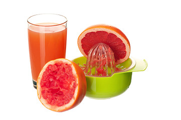 Image showing Grapefruit juice