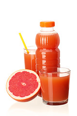 Image showing Bottle of juice