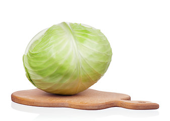 Image showing Fresh cabbage