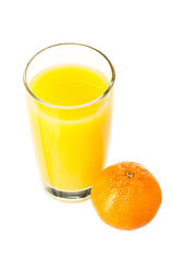 Image showing Mandarin juice