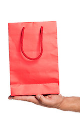 Image showing Hand with shopping bag