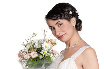 Image showing Portrait of bride