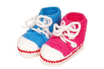 Image showing Baby booties