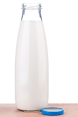 Image showing Bottle of milk