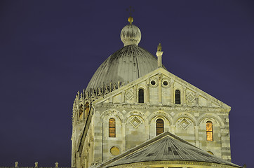 Image showing Duomo in Pisa by Nignt, Architectural Detail