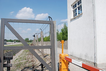 Image showing Dachau World War II Concentration in Germany Camp