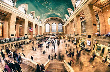 Image showing Interior of Grand Central Terminal in New York City