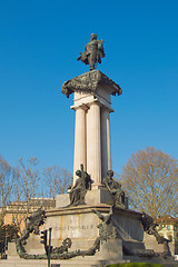 Image showing Vittorio Emanuele II statue