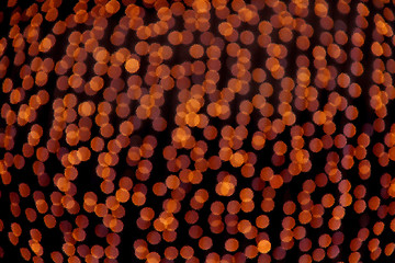 Image showing Bokeh of Christmas Lights