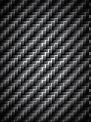 Image showing Carbon fiber texture, bound crosswise fibers background, EPS10