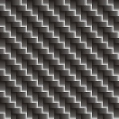 Image showing Carbon fiber texture, bound crosswise fibers background
