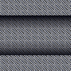 Image showing Carbon fiber texture, bound crosswise fibers background, EPS10
