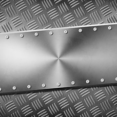 Image showing metal plate