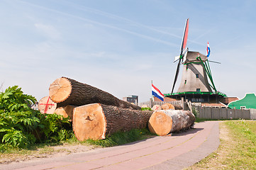 Image showing Traditional Windmill