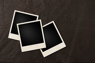 Image showing instant films leather